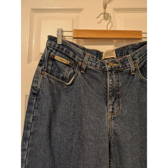 C.E. Schmidt Workwear Flannel Lined Jeans 12 32 - Picture 5 of 9